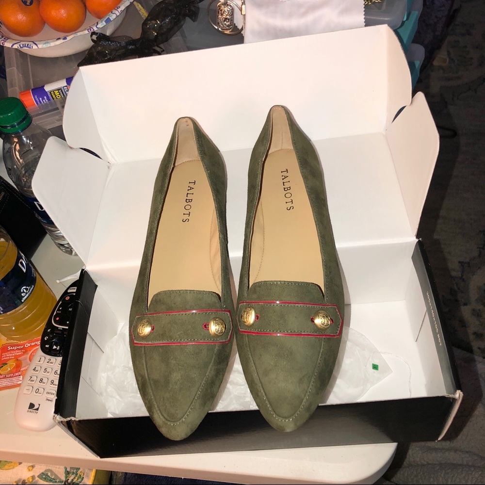 Talbots Francesca Button Shoes